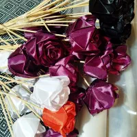 گل روبانی مناسب کادو برای روز مادر و روز زن|گل مصنوعی|شاهینشهر, دهخدا|دیوار