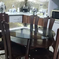 میز نهار خوری۶نفره
