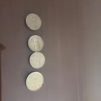 تعداد ۳عدد سکه ۱۰۰ریالی ویک ۵۰۰ریالی