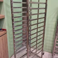 ترالی و میز کار قنادی و بیکری تمام استیل