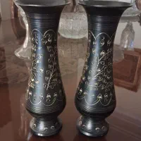 گلدان قلمکاری