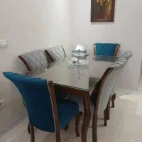 ناهارخوری شش نفره کاملن تمیز و استفاده نشده
