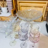 ظروف شیشه ای و گیلاس خوری جامیوه ای بستنی خوری