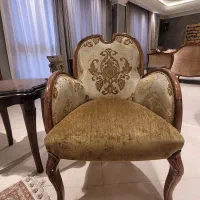 ست کامل مبل استیل ۶ نفره میز جلو مبلی و  دو عسلی|مبلمان خانگی و میز عسلی|تهران, یوسف‌آباد|دیوار