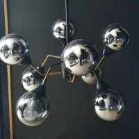 لوستر هشت لامپ نورا