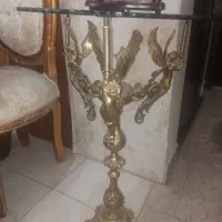 میز دکوری برنجی مدل فرشته