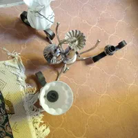 لوستر سه شاخه|لوستر و چراغ آویز|قم, تولید دارو و یخچال|دیوار