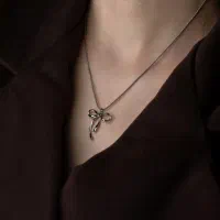 انواع گردنبند های استیل در تمامیه مدل ها|بدلیجات|قم, نیروگاه|دیوار