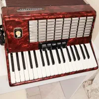 آکاردئون والت مستر آلمانی ۹۶ باس|پیانو، کیبورد، آکاردئون|مینودشت, |دیوار