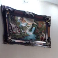 دو عدد تابلوفرش سلطنتی درسربندر