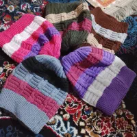 شلوار دخترانه 100و کلاه 80 نو