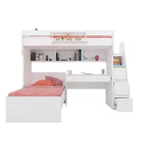 تخت دوطبقه میز دار یا کمد دار|تخت و سرویس خواب|مشهد, شهرک رازی (شهرک غرب)|دیوار