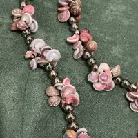 گردنبند صدفی کار دست