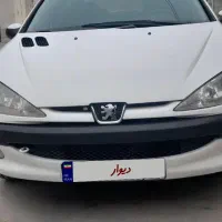 پژو ۲۰۶ sd v8 سفید بی رنگ ۹۲