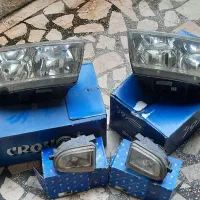 چراغ جلوسمند با چراغهای روی سپر|قطعات یدکی و لوازم جانبی|رشت, علی آباد|دیوار