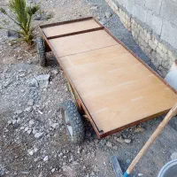 گاری چهار چرخ فرمان دار|ابزارآلات|قهدریجان, |دیوار