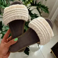 صندل مکرومه (روفرشی و بیرونی)