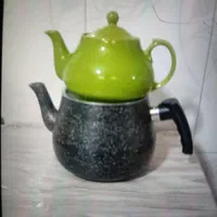 قوری کتری کاملا سالم و تمیز نو