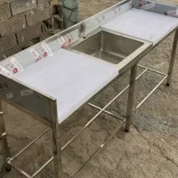 تولید کننده انواع میز کار و سینک ظرفشویی