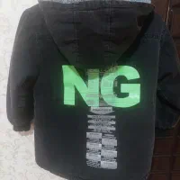 کاپشن خزدار اسپرت مناسب ۹،۱۰ سال