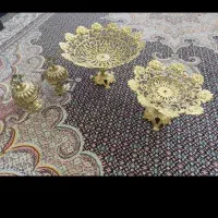 میوه خوری -شیرینی خوری -۲عدد قندون .