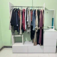 ست رگال و میز آرایشی + آویز جواهرآلات + آیینه