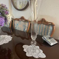 سوفله خوری وارمر دار و گلدان کریستال خارجی|ظروف سرو و پذیرایی|تهران, استخر|دیوار