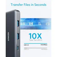 هاب ۷ پورت پریمیوم Anker مدل A8346|قطعات و لوازم جانبی رایانه|سردشت, |دیوار