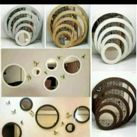 آینه دکوراتیو 5 تیکه|آینه|تبریز, |دیوار