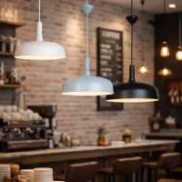 آویز کانتر مدرن|لوستر و چراغ آویز|شیراز, سیاه سنگ|دیوار