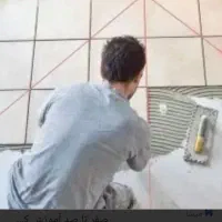 کاشی و سرامیک کاری وراه پله