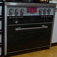 گاز پنج شعله صفحه شیشه ای
