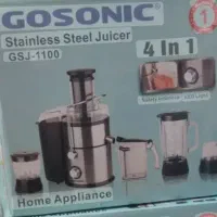 آبمیوه گیری گاسونیک چهار کاره استیل