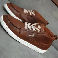 کفش نیم ساق پوما تمام چرم اورجینال اصلی سایز ۴۲