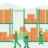 کارگر انبار