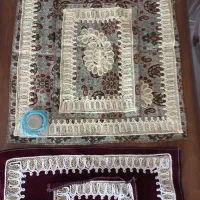 سجاده نماز نفیس و کاملا نو مناسب عروس|زیورآلات و اکسسوری|اصفهان, باغ دریاچه|دیوار