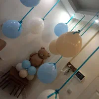 بادکنک سوپر بالون به همراه بوکت خرس