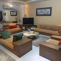 مبل تمام چوب ۸ نفره