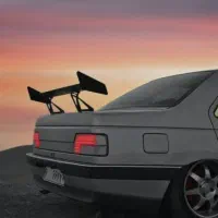 بال عقب ماشین