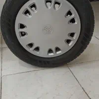 لاستیک کموهو کره ایی درحد به همراه ۴عدد رینگ|قطعات یدکی و لوازم جانبی|پردیس, فاز ۸|دیوار