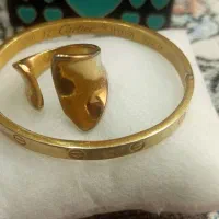 دستبند و النگو رنگ ثابت