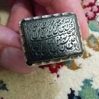 انگشتر نقره خط دست ساز