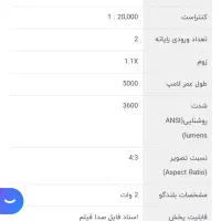 پروژکتور بنکیوMX550|تلویزیون و پروژکتور|ارومیه, |دیوار