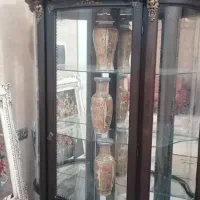 بوفه چوب و اینه