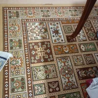 گلیم خشک ۱۲متری|گلیم، جاجیم، گبه|خرم‌آباد, |دیوار