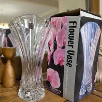 گلدان کریستال ژاپنی، با جعبه