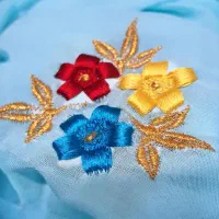 گلدوزی نفیس|لباس|رودان, |دیوار