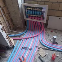 نصب شیر الات لوله کشی اب گرم سرد فاظلاب تاسیسات|خدمات پیشه و مهارت|رشت, منظریه|دیوار