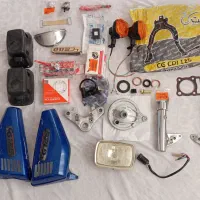 تعدادی لوازم موتورسیکلت