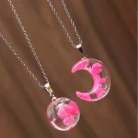 گردنبند حلال و ماه شبتاب|زیورآلات و اکسسوری|حمیدیا, |دیوار